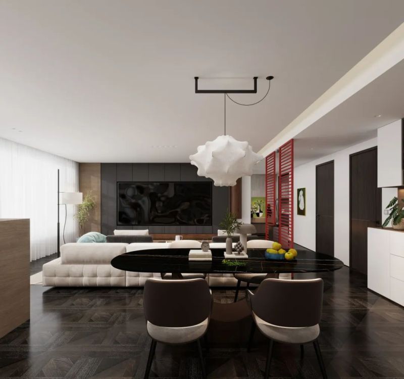 上海夫妻130㎡极简复古家,每1㎡都是电影级美学 当极简遇上复古:上海夫妻的130㎡理想家,每1㎡都是电影场景 - 家居知识