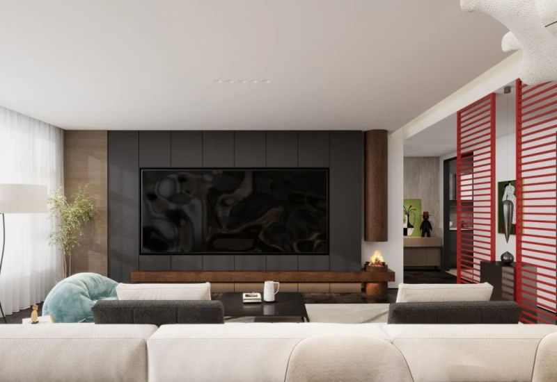 上海夫妻130㎡极简复古家,每1㎡都是电影级美学 当极简遇上复古:上海夫妻的130㎡理想家,每1㎡都是电影场景 - 家居知识