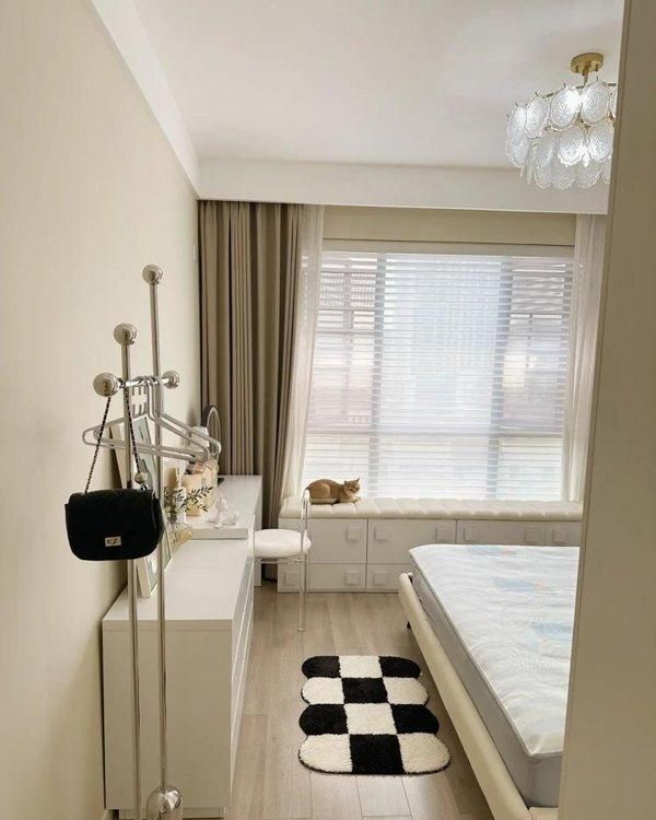 浙江夫妻的111㎡奶油风新家：仅凭一个电视柜就圈粉无数，真实用 - 家居知识