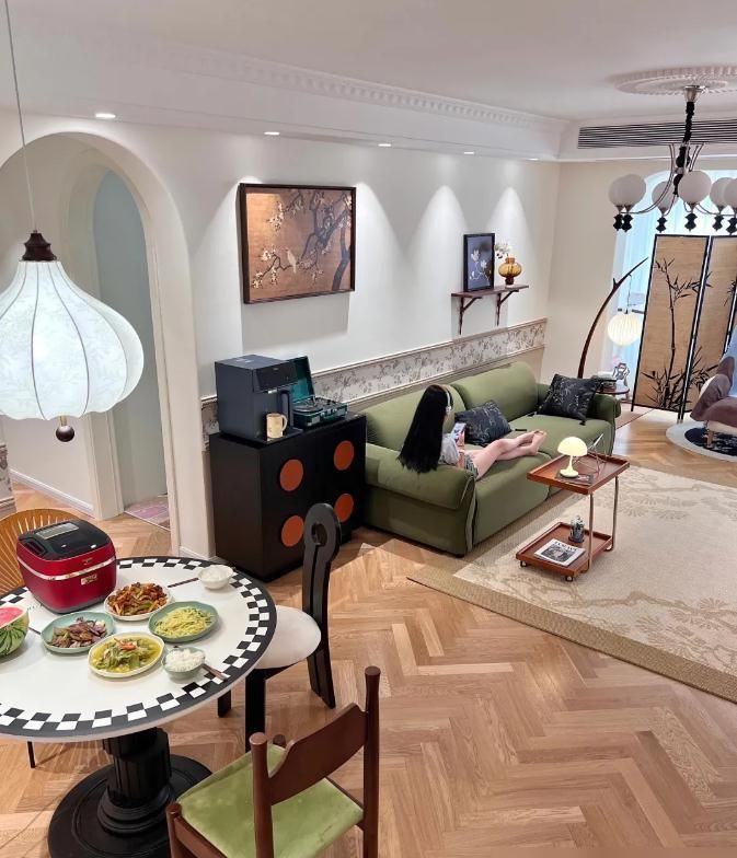 看了他们107㎡的法式家，装修仅花了12w，才懂会布置的重要性！ - 家居知识