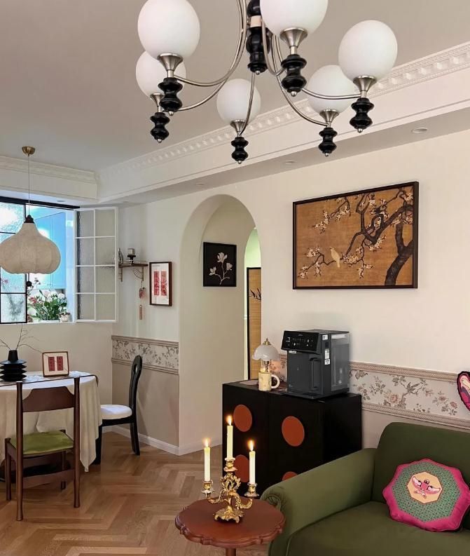 看了他们107㎡的法式家，装修仅花了12w，才懂会布置的重要性！ - 家居知识