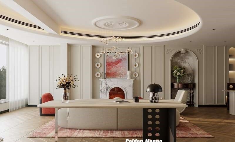 法式轻奢，邂逅143㎡的优雅——金芒果装饰央玺春风设计 - 家居知识