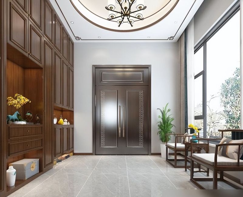 525㎡四层别墅，选择装修新中式风格，进去经典大气真的太好看了 - 家居知识