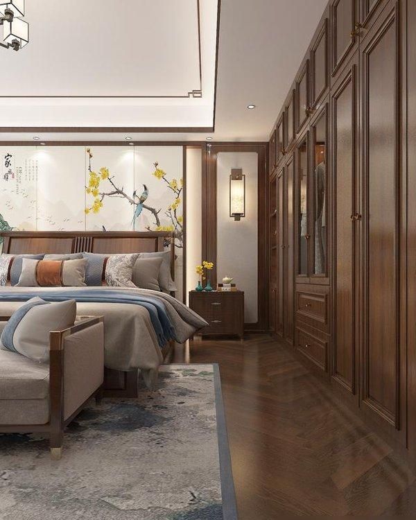 525㎡四层别墅，选择装修新中式风格，进去经典大气真的太好看了 - 家居知识