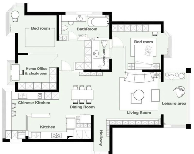 140㎡现代简约风，中西厨、观景吧台、大套房...有趣味又舒适 - 家居知识