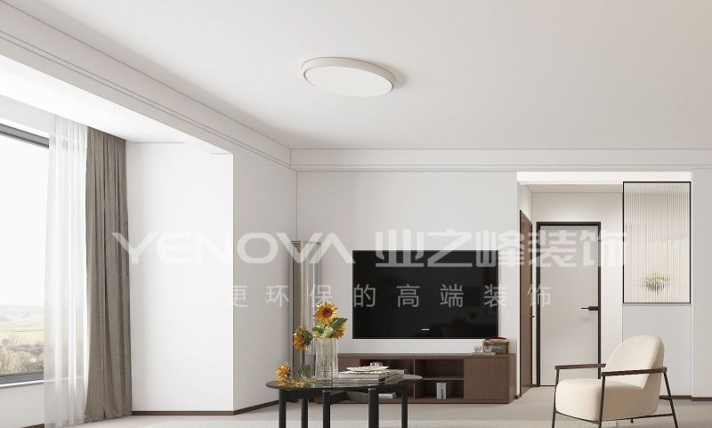 唐山珑湖丽宫98平方米现代风格装修效果案例|业之峰装饰 - 家居知识