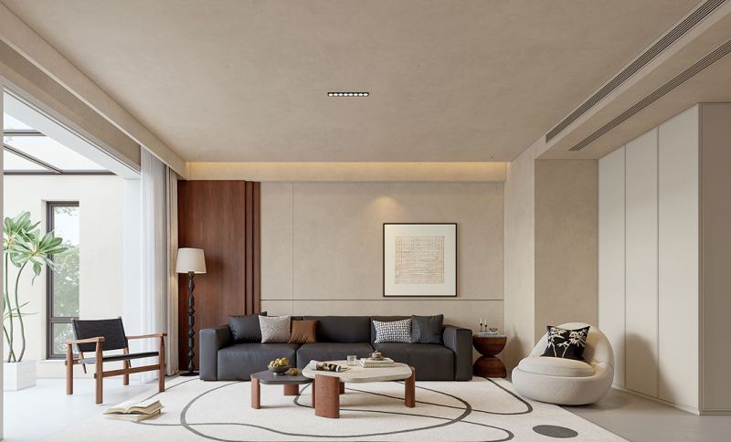 128㎡现代风四居装修，高级感藏在每一寸细节里 - 家居知识