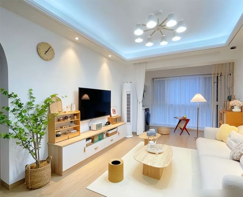 广东90后夫妻住两年的家：全屋装修原木风，干净整洁地像样板间 - 家居知识