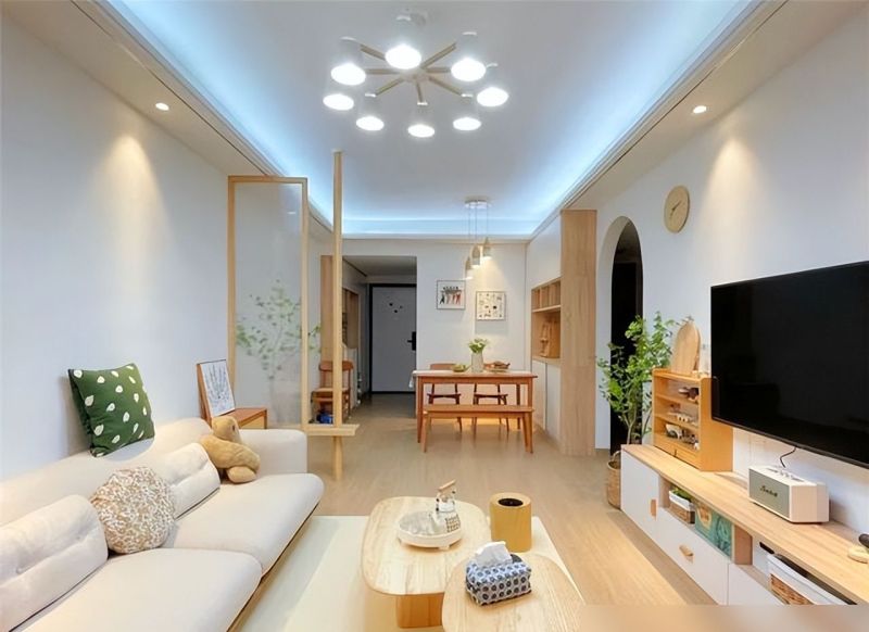 广东90后夫妻住两年的家：全屋装修原木风，干净整洁地像样板间 - 家居知识