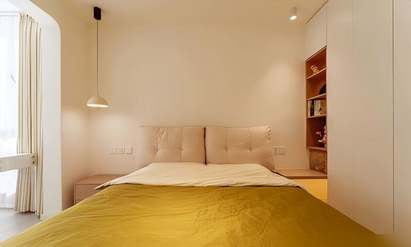 两个人住，62㎡就够了！治愈奶油风设计，看完真的心动了 - 家居知识