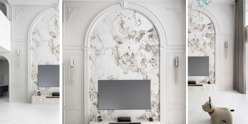 梦天木作案例丨420m²法式，岁月微醺，感受别样的浪漫 - 家居知识