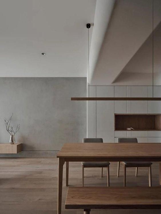 少见的冷调北欧风设计！99㎡全墙水泥色，怎么看都是高级空间范儿 - 家居知识