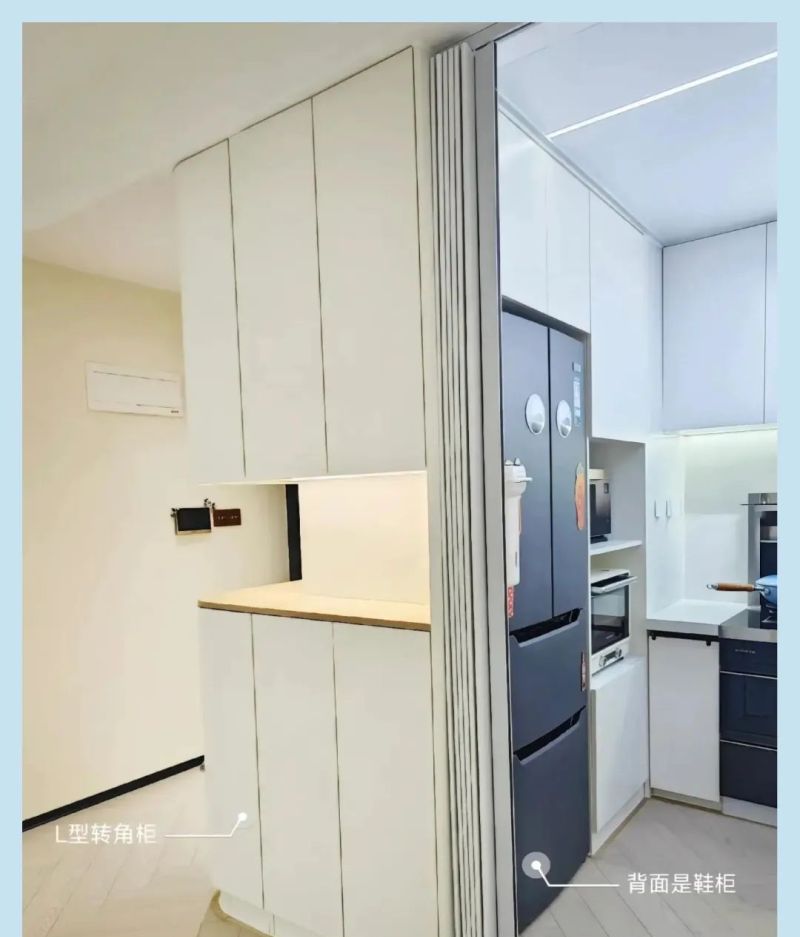 小户型玄关餐边柜设计指南(附详细尺寸图) 小户型救星!玄关餐边柜这样设计绝了(附尺寸) - 家居知识