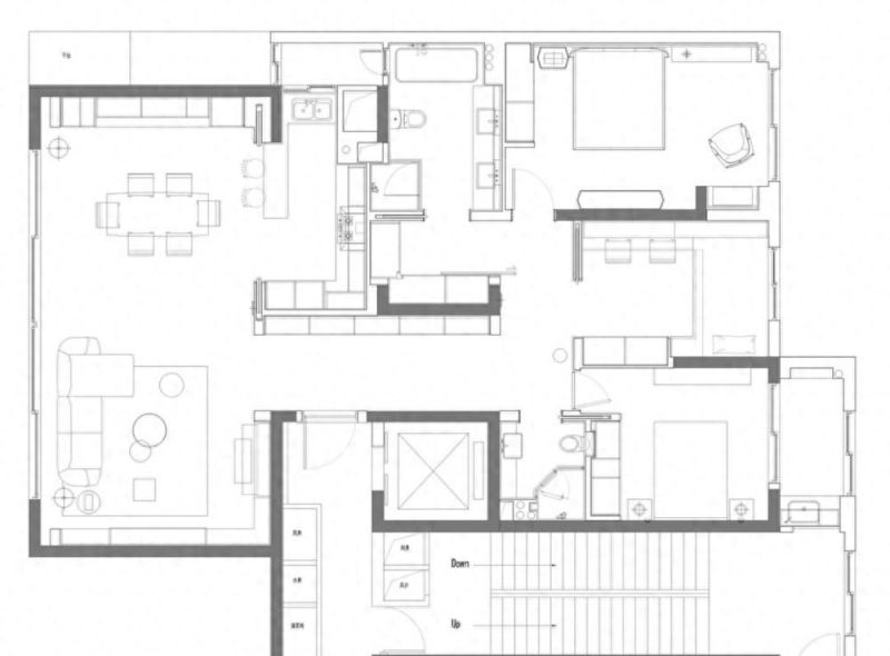 极简风客餐厅，住久了才懂的高级感