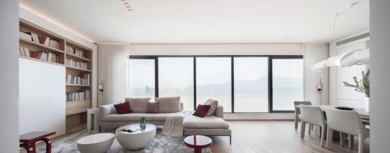 房子住久了才发现，还是极简风最耐看，看她家客餐厅，真大气 - 家居知识