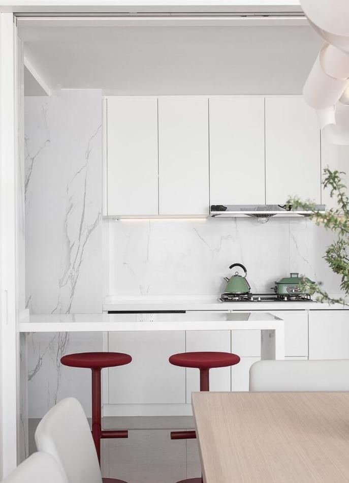 房子住久了才发现，还是极简风最耐看，看她家客餐厅，真大气 - 家居知识