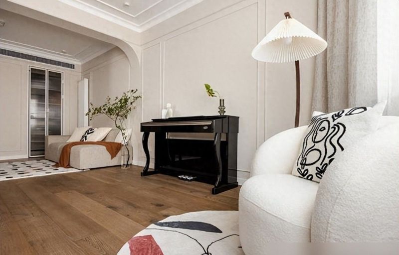 62岁上海阿姨60㎡轻法式奶油风新家走红，温馨治愈引围观