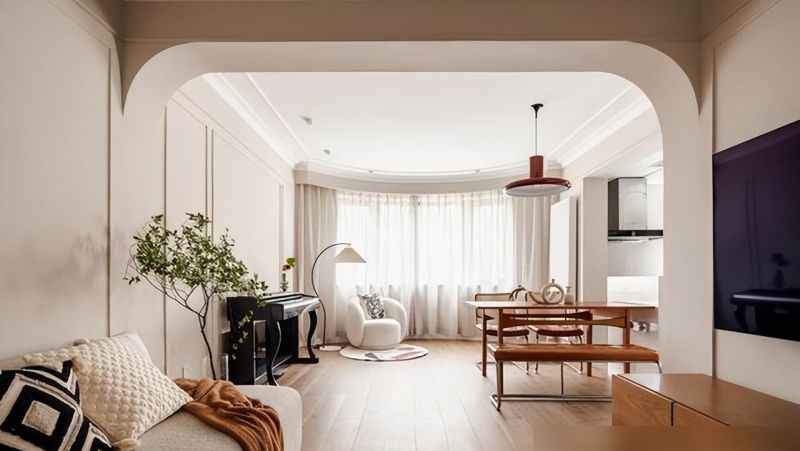 上海62岁退休阿姨60㎡新家，因轻法式奶油风走红，分享给大家瞧瞧 - 家居知识