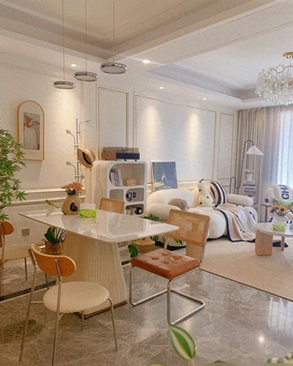 陕西女主的轻法式风新家火了：流露着精致的气息，高级感藏不住！ - 家居知识