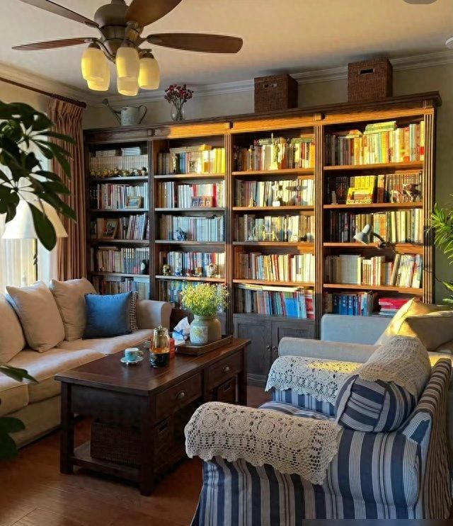 北京一妈妈晒出实用装修出美式风格的家， 干净而书香，温馨质朴 - 家居知识