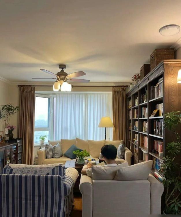 北京一妈妈晒出实用装修出美式风格的家， 干净而书香，温馨质朴 - 家居知识