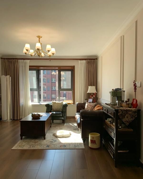 天津一女子晒出生活，实用装修出清爽温馨的美式风格，很满足了！ - 家居知识