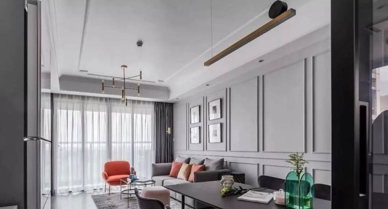 125㎡简约美式风新房，全屋高级灰打造，大气简约，太喜欢了 - 家居知识