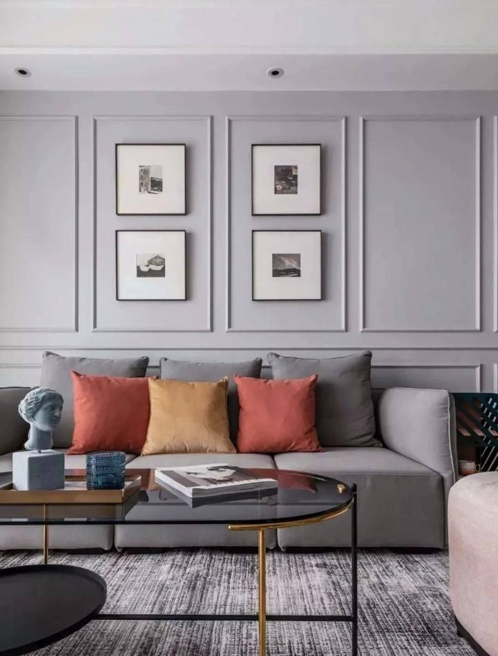 125㎡简约美式风新房，全屋高级灰打造，大气简约，太喜欢了 - 家居知识