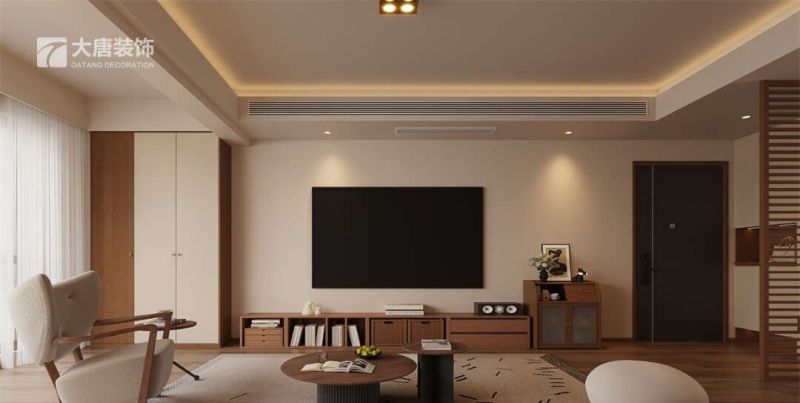 株洲装修设计：143㎡中古风装修，更贴近生活的设计 - 家居知识