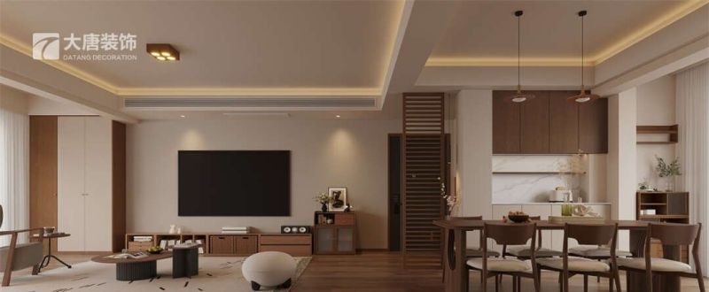 株洲装修设计：143㎡中古风装修，更贴近生活的设计 - 家居知识