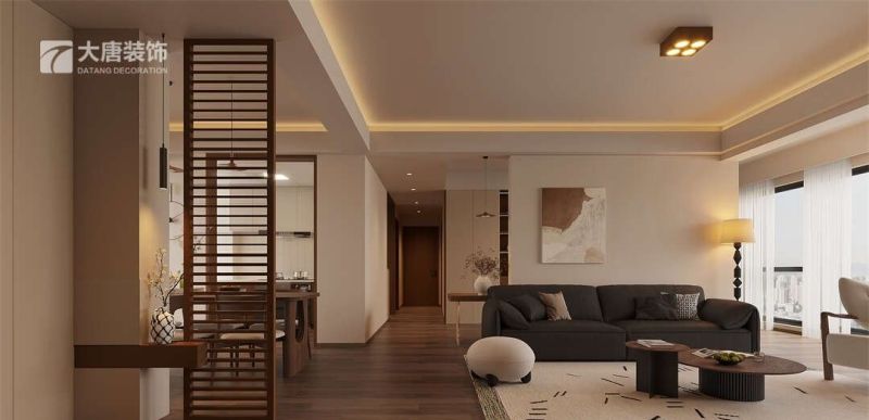 株洲装修设计：143㎡中古风装修，更贴近生活的设计 - 家居知识