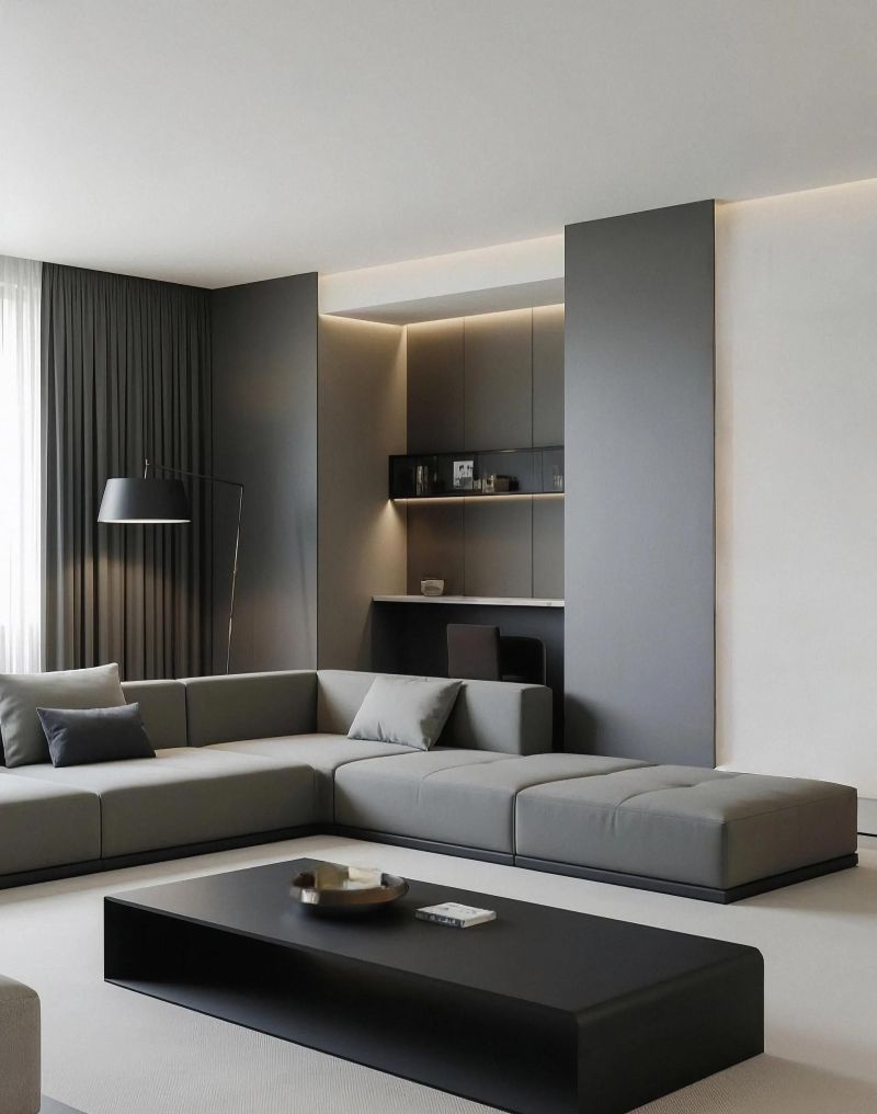 127平方意式极简太会玩了，从设计到落地全程把控让你家效果更好 - 家居知识