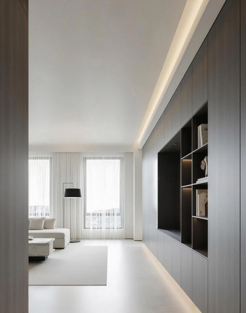 127平方意式极简太会玩了，从设计到落地全程把控让你家效果更好 - 家居知识