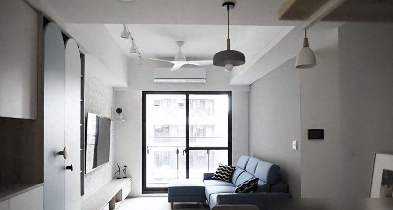 73㎡净白北欧风，客厅、餐厨全开放，还有大中岛，三口之家超实用 - 家居知识