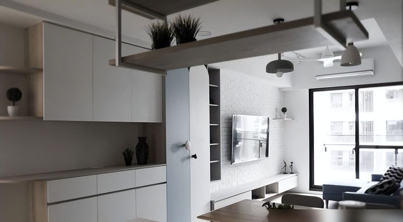 73㎡净白北欧风，客厅、餐厨全开放，还有大中岛，三口之家超实用 - 家居知识