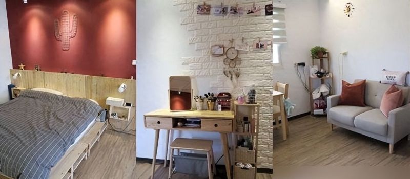 50㎡出租屋巧变北欧乡村风,惊艳改造只需这几招! 她靠几招改造50㎡出租屋,变身北欧乡村风,令人惊艳! - 家居知识