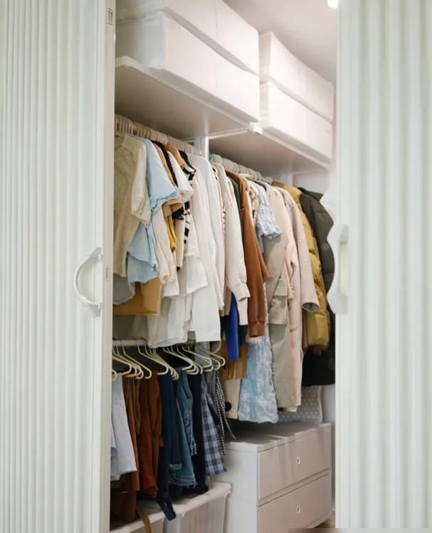 3平衣帽间，却搞定了全部衣服的收纳，太强啦 - 家居知识