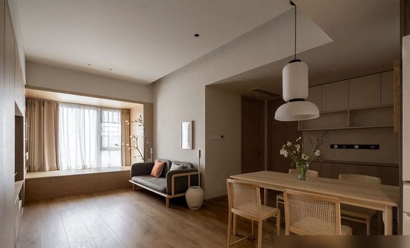 房子终于装修好了，简约淡雅的日式，再到处打上柜子，好看又实用 - 家居知识