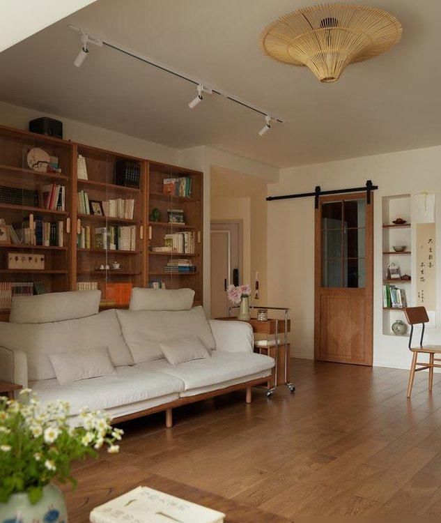 这是我见过最佛系的装修：115㎡，全屋原木风，再过10年也不过时 - 家居知识