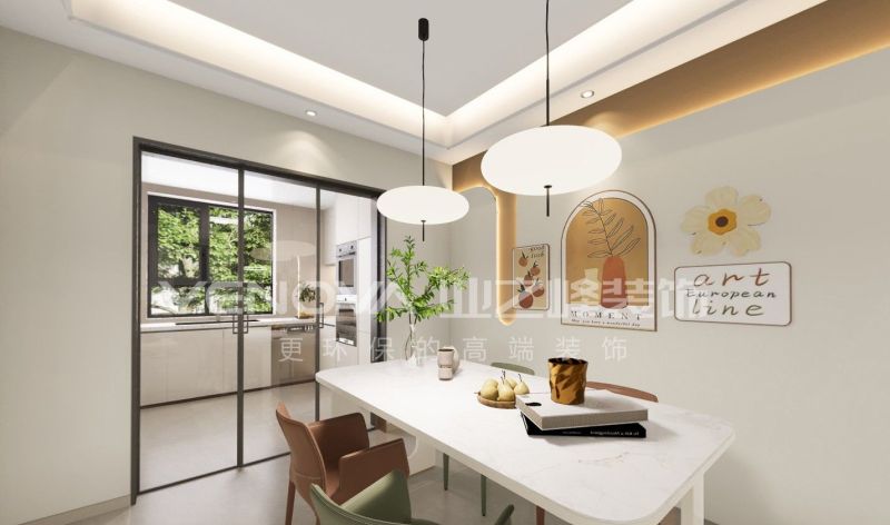 唐山红堡天熙113平方米奶油风格装修效果案例|业之峰装饰 - 家居知识