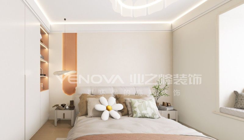 唐山红堡天熙113平方米奶油风格装修效果案例|业之峰装饰 - 家居知识