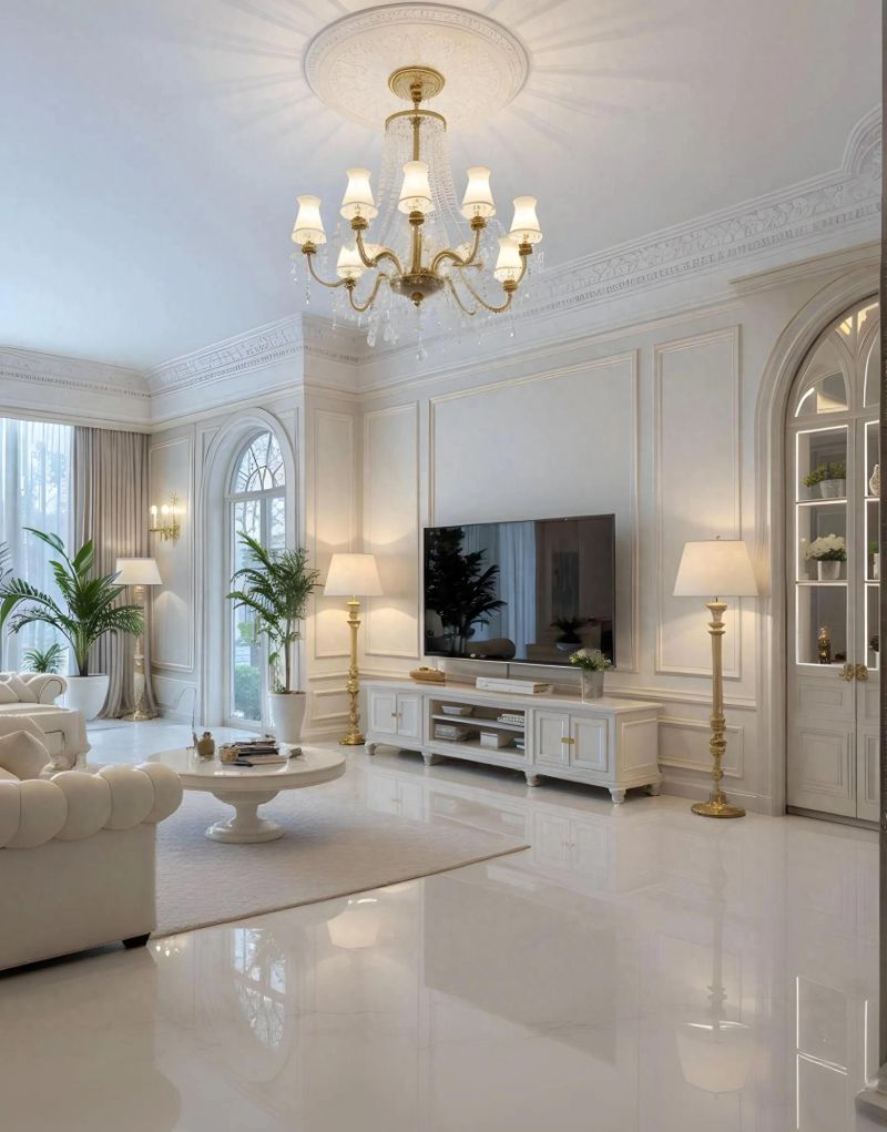 说真话怕被骂！但法式装修的家太优雅了谁说纯白太单调？ - 家居知识