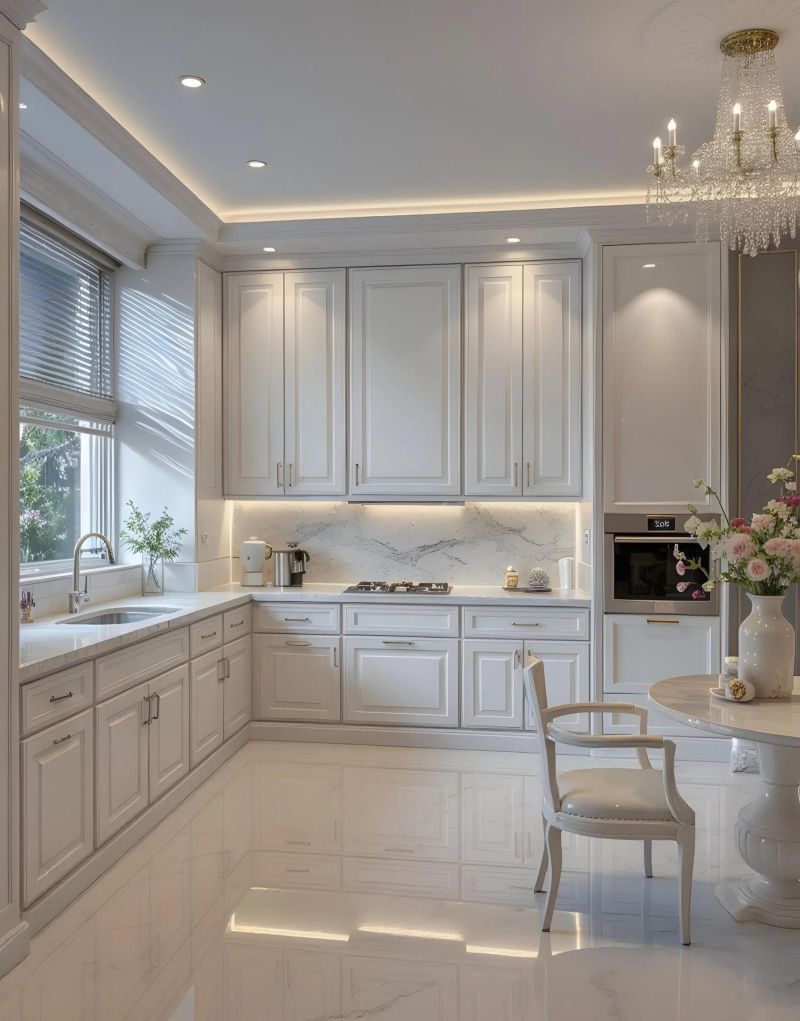 说真话怕被骂！但法式装修的家太优雅了谁说纯白太单调？ - 家居知识