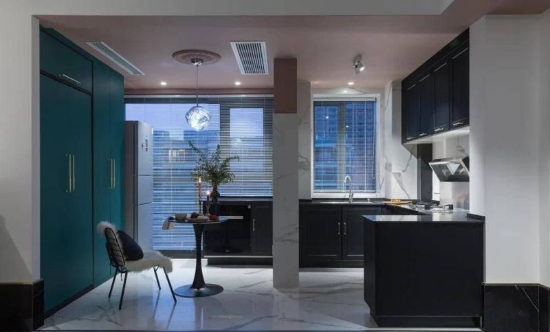 新婚夫妻打造87㎡现代法式风，干净华丽又浪漫，看一眼就不舍得走 - 家居知识