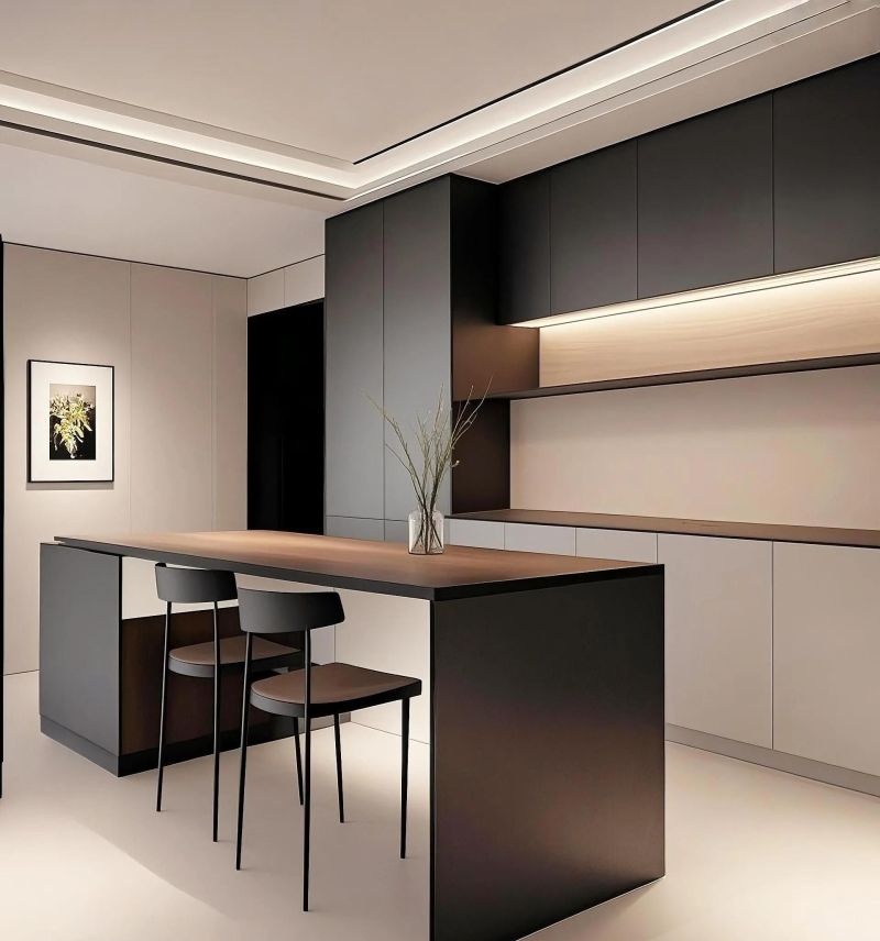 126平意式极简风装修气场全开,高级感让人不敢轻易踏入 意式极简这气场也太强了,126平装完不敢踏进去,体验感超绝点赞 - 家居知识