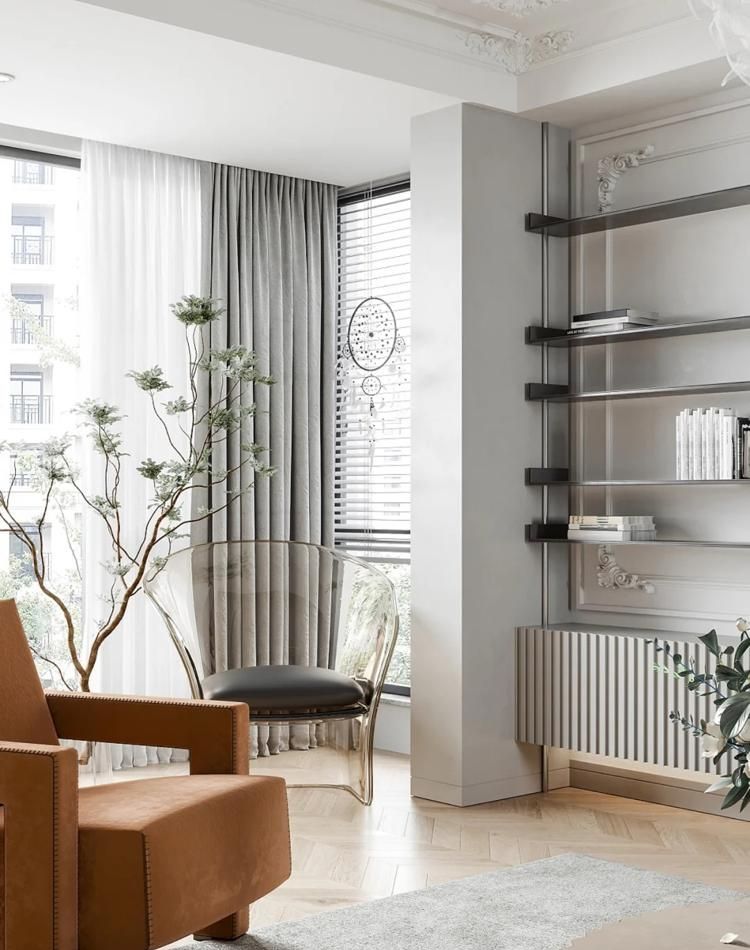 法式现代混搭风｜灰白调仙境，洁癖星人狂喜 - 家居知识