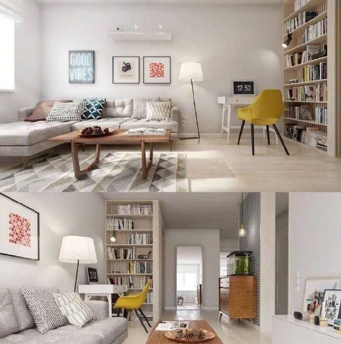 60㎡北欧风小宅,精致温馨的完美空间 60平米小户型北欧风,精致又温馨,棒极了! - 家居知识