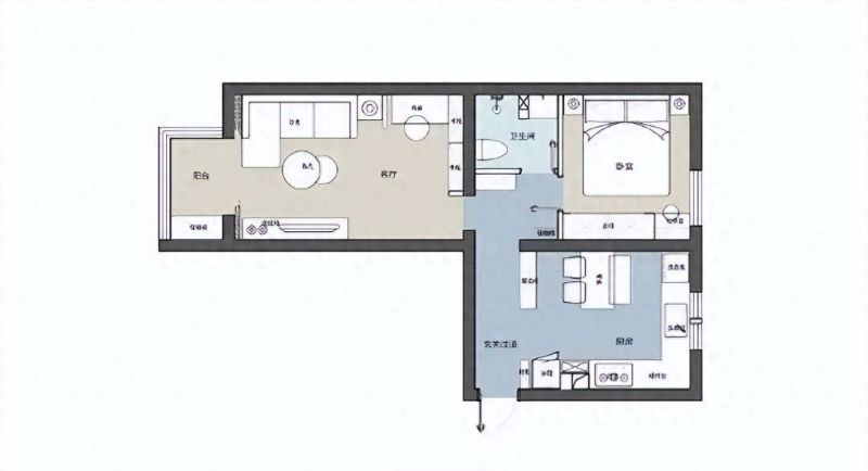 60平米北欧风小户型，颜值与实用并存的家居典范