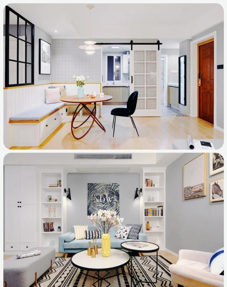 90㎡北欧风装修全记录,7.3万硬装打造治愈系小家 90㎡北欧风装修全记录|硬装7.3w打造清新治愈家 - 家居知识