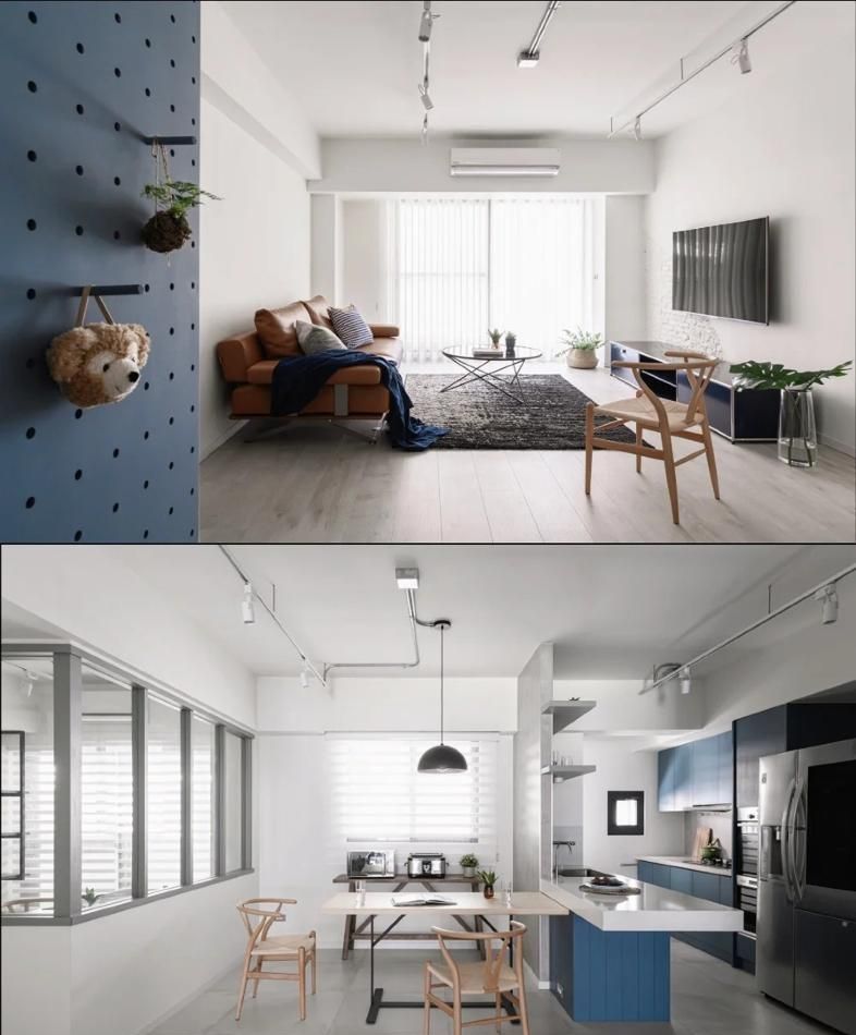 真实北欧风案例分享｜75㎡小家装出高级感 - 家居知识